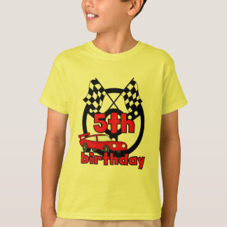 Car Racing 5th Birthday Tshirts and Gifts