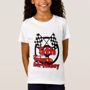 Car Racing 5th Birthday Tshirts and Gifts