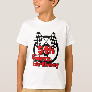 Car Racing 5th Birthday Tshirts and Gifts