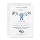 Car Racing Boy Clothesline Baby Shower