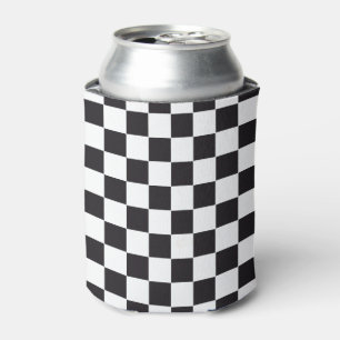 Car Racing / Chess Pattern + your backgr. & ideas Can Cooler