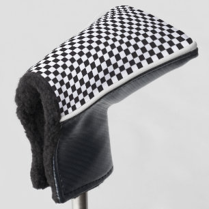 Car Racing / Chess Pattern + your backgr. & ideas Golf Head Cover