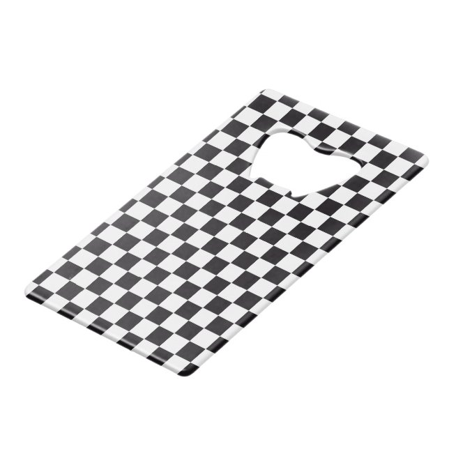 Car Racing / Chess Pattern + your backgr. & text (Front Angled)