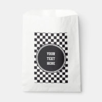 Car Racing / Chess Pattern + your backgr. & text