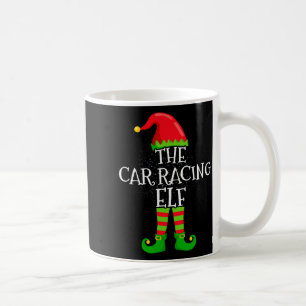 Car Racing Elf Family Matching Christmas Group Coffee Mug