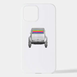 Car + raimbow iPhone 12 case
