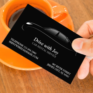 Car Rental Business Card