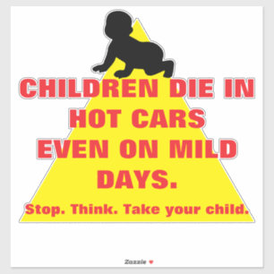 Car Safety Window Sticker Children Safety