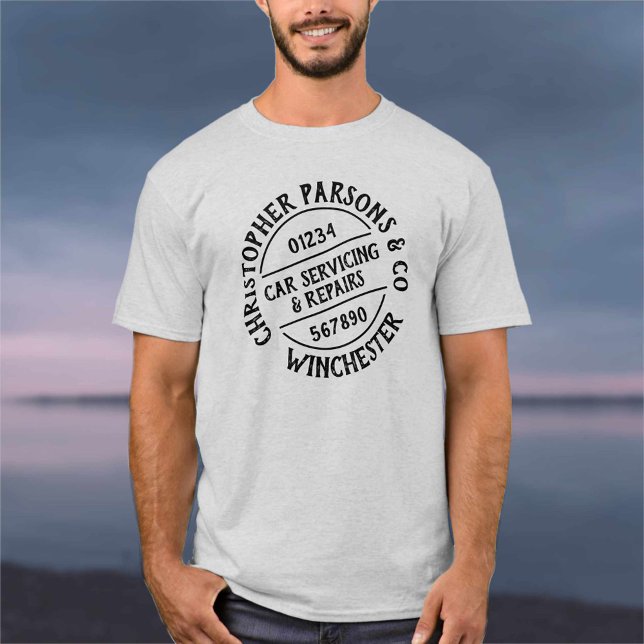 Car Servicing & Repairs Garage T-Shirt (Creator Uploaded)