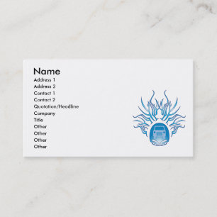Car Skull Business Card