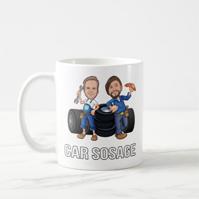 car sosage sos age 2022 3 coffee mug (Left)