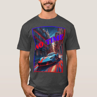 Car speeding through the city vintage T-Shirt