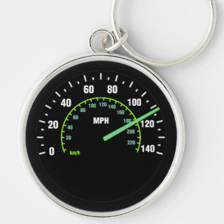 Car Speedometer Keychain
