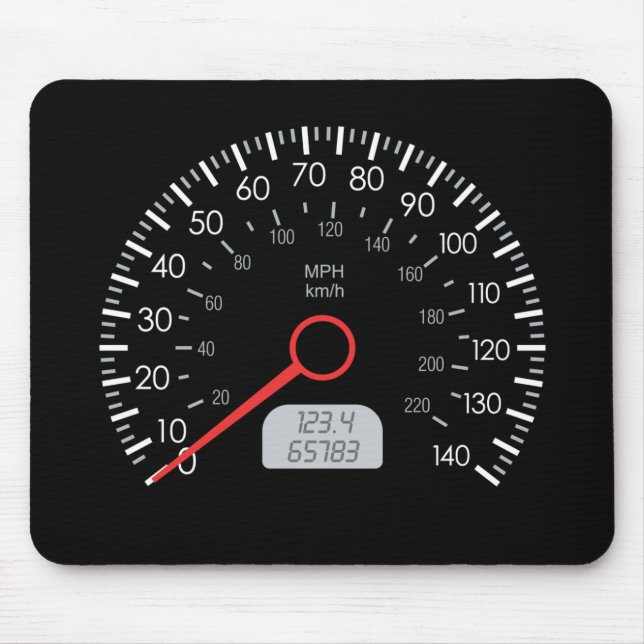 CAR SPEEDOMETER MOUSE PAD (Front)