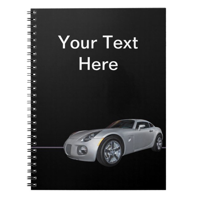 Car Spiral Notebook (Front)