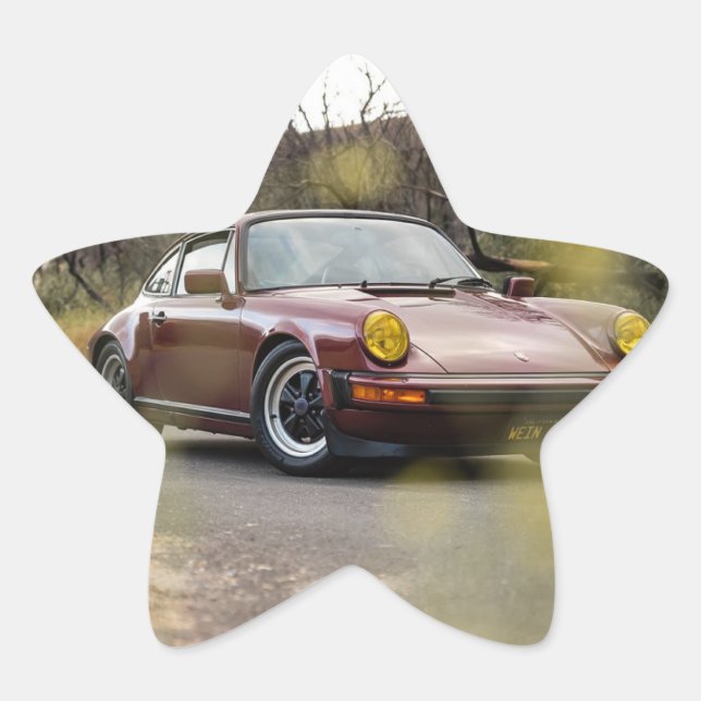 CAR STAR STICKER (Front)