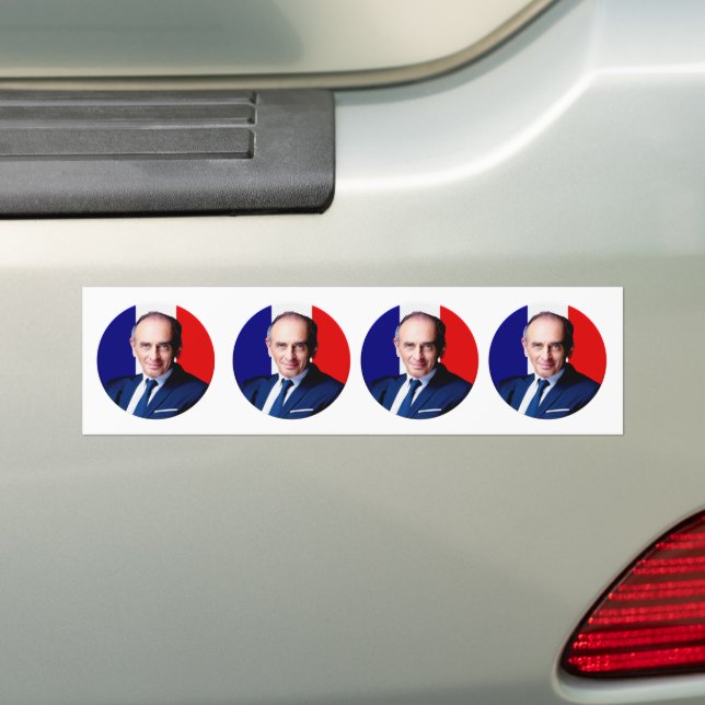 Car sticker Zemmour President (On Car)