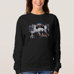 Car Street DriftING Race jump crowd group b era 4w Sweatshirt