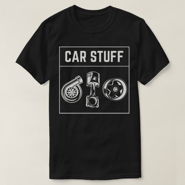 Car Stuff T-Shirt (Design Front)