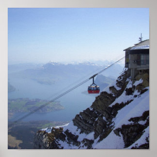 Car Switzerland Poster