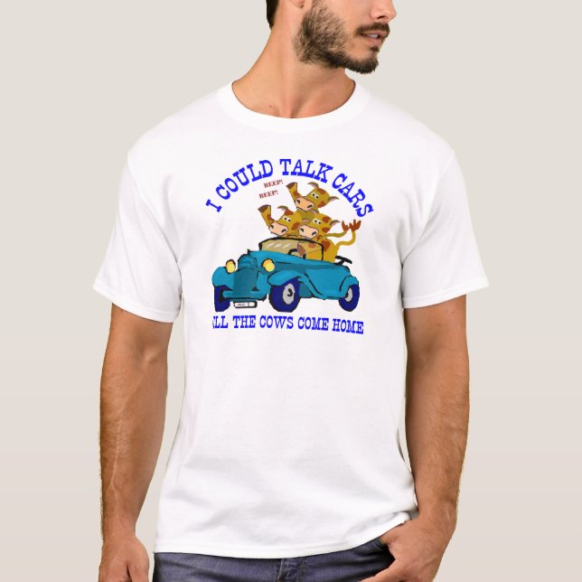 Car Talk Funny T-shirts (Front)