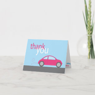 car thank you card