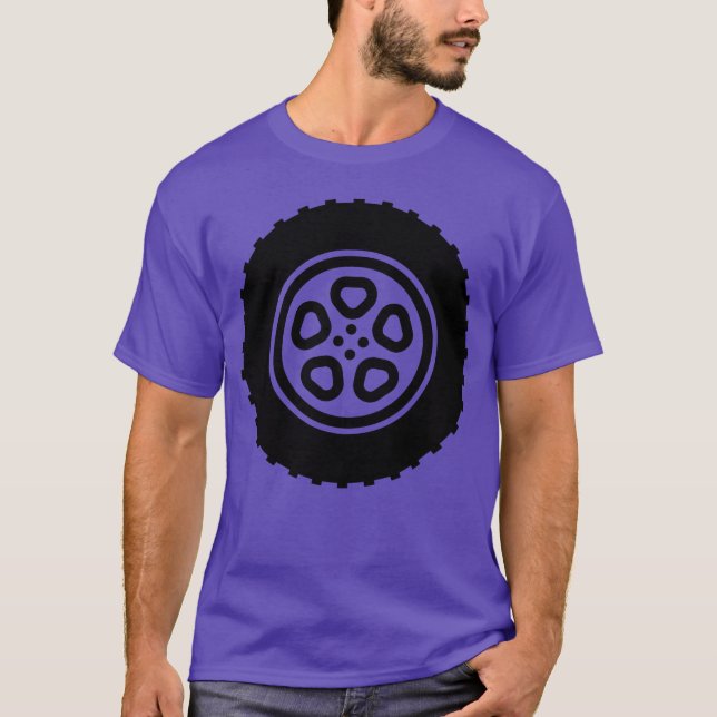 Car tires boy T-Shirt (Front)