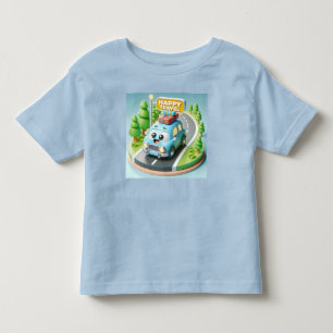 Car Trip by Natasha Us Toddler T-Shirt