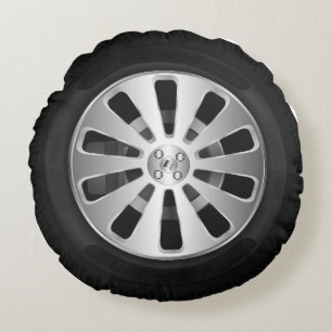 Car tyre round cushion