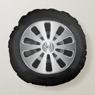 Car tyre round cushion