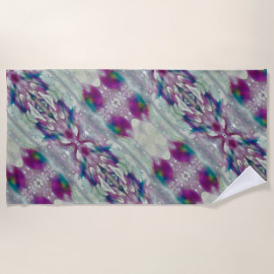 Car Wash Colours Beach Towel