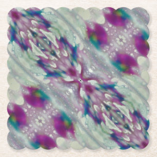 Car Wash Colours Paper Coaster