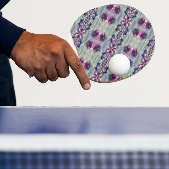 Car Wash Colours Ping Pong Paddle (Insitu)