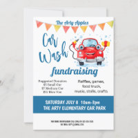car wash fundraiser PTA PTO church