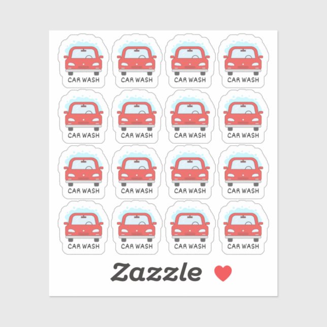 Car Wash Maintenance Reminder Bujo Planner (Sheet)