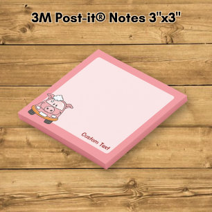 Car Wash Pig Post-it Notes