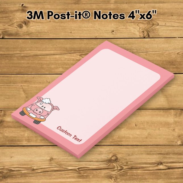 Car Wash Pig Post-it Notes (Creator Uploaded)
