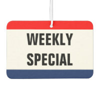 Car weekly special Promo Signage Customise it