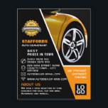 Car Wheel, Auto Dealership Advertising Flyer<br><div class="desc">Car Wheel,  Auto Dealership Advertising Flyers By The Business Card Store.</div>