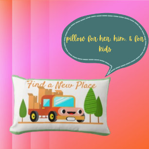 Car Wheel Small Car Lumbar Pillow