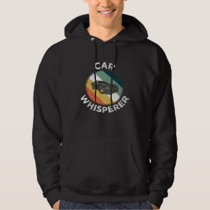 Car Whisperer Retro Vintage Auto Mechanic Fixer Ra Hoodie