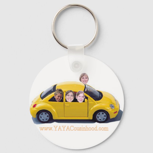 Car YaYaCousinhood Key Ring (Front)