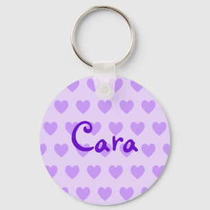 Cara in Purple Key Ring