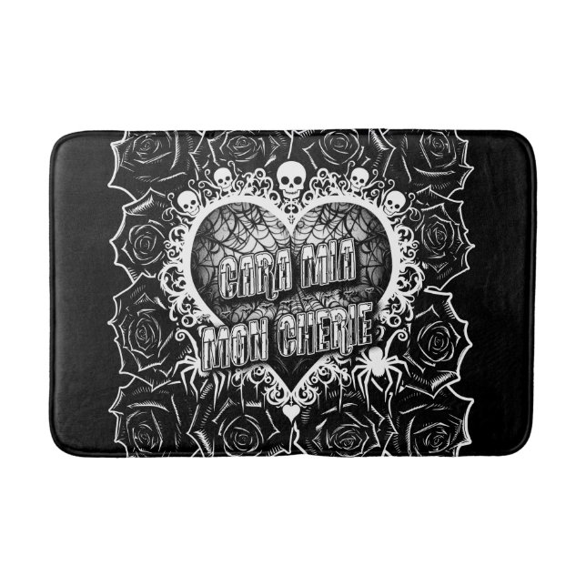 Cara Mia, Mon Cherie Bath Mat (Front)