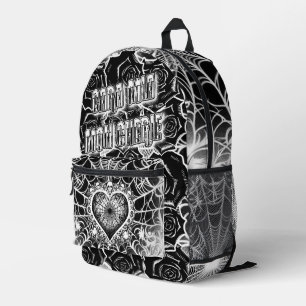 Cara Mia, Mon Cherie Printed Backpack