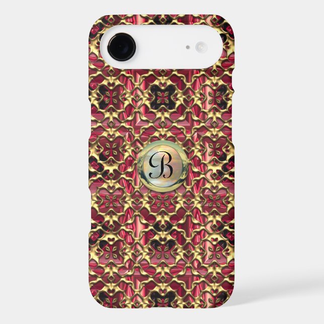 Cara Monogram Baroque Case-Mate iPhone Case (Back)