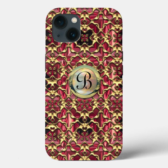 Cara Monogram IV Baroque Case-Mate iPhone Case (Back)