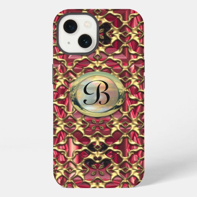 Cara Monogram IV Baroque iPhone Case (Back)