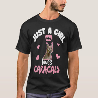Caracal Wild Cat Baby Puppy Men Women Kids T-Shirt