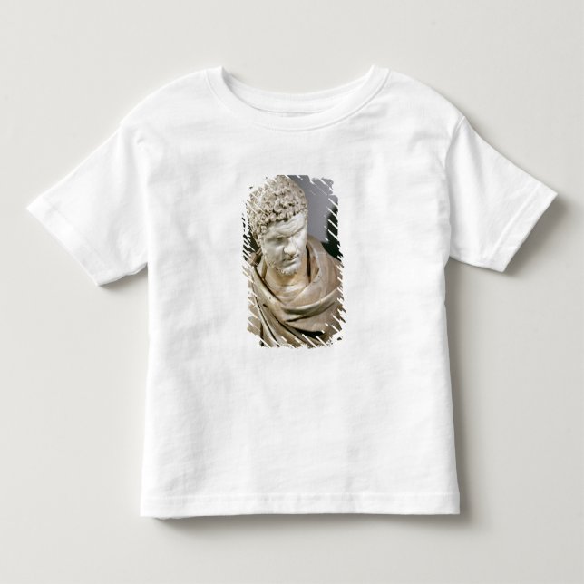 Caracalla, Roman marble cuirassed bust, 212-217 AD Toddler T-Shirt (Front)